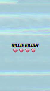 Simple Blue Wallpaper Billie Eilish Billie Name Wallpaper