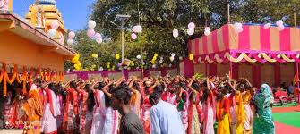Jamshedpur rural- कुलियाना नदी घाट से निकली भव्य कलश यात्रा, कुलेश्वर धाम  मंदिर में श्रद्धालुओं ने किया जलाभिषेक | Sharp Bharat