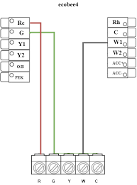 Heat pump thermostat wiring diagram 3 Wire Heat Only Thermostat R G W Ecobee Support