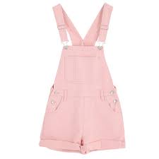 Pink Overall Shorts From Peachmo Pink Overalls Cute Overalls Fashion