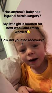 Kids Recovery from Inguinal Hernia Surgery