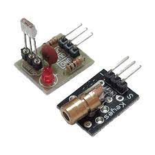 Laser detector • operating voltage: Ky 008 Laser Module X Laser Detector X Isd1820 Voice Recording Module 4 Steps Instructables