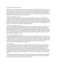  High School Graduation Speeches