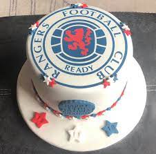 Rangers fc, glasgow, united kingdom. Rangers Football Was The Theme For Lynne S Bakehouse Facebook