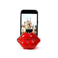 Desk phone holder for sale in particular are seen as one of the categories with the greatest potential in consumer electronics. Mae West Cell Phone Holder Desk Accessory Glossy Red Resin Handmade In Italy E Italy