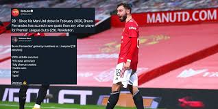 5:00pm, sunday 24th january 2021. Twitter Reacts As Bruno Fernandes Stunner Settles 3 2 Fa Cup Thriller Against Liverpool At Old Trafford