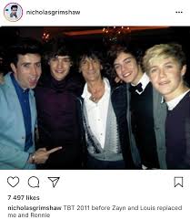James corden & nick grimshaw talking about harry styles (radio 1 breakfast show, 7 june 2017). Harry Styles Updates On Twitter Nick Grimshaw Posted This Throwback Tbt 2011 Before Zayn And Louis Replaced Me And Ronnie