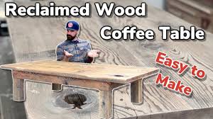 The plans are free and come with lots of useful information so you can build a table like the one bren made. Easy To Build Diy Wood Coffee Table Youtube