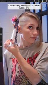 Which emotion to post next? OwO💛✨✏️ ✏️Joy as Cyberpunk Character :3 Full  resolution, PSD file with layers and time lapse will be