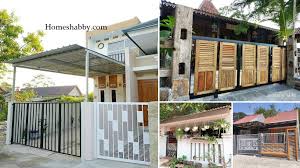 Pagar minimalis harga pagar rumah minimalis berbahan besi dan brc ditentukan dari desain model pagar tinggi tiang dan juga diameternya. Pakai 7 Pagar Rumah Minimalis Ini Tetangga Bakal Kagum Elegan Dan Keren Homeshabby Com Design Home Plans Home Decorating And Interior Design