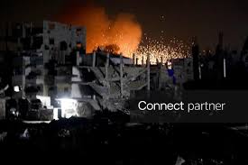 Licensable picture: Israeli military continues attacks on Gaza despite ceasefire