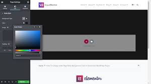 Full screen background images is not to be confused with simple full screen background image. How To Change Entire Page Body Background Color In Elementor Wordpress Plugin Youtube