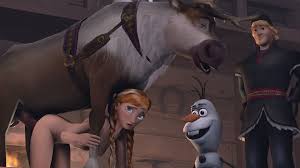 Rule34 - If it exists, there is porn of it  shittyhorsey, anna (frozen),  kristoff (frozen), olaf (frozen), sven (frozen)  991369