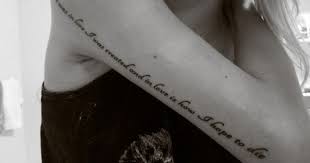 Every saying tattoo has a different story or belief behind it, so we decided to shortlist some quotes tattoos for your relief. Quote Tattoo Placement Tattoos At Repinned Net