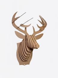 Cardboard Safari Bucky Deer Bust Kahverengi Karton Geyik Kafasi Large Shopigo Shopigono17 Availableonsite Decoration Design Style Fas Geyik Bucky Kahverengi