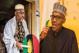 Nnamdi kanu taken side said that federal government refuse to declare boko haram and fulani herdsmen a terrorist but ipob that doesn't kill anyone … Biafra Nnamdi Kanu Tables Fresh Request Before Buhari Says This Is What Biafrans Want Nigeria News