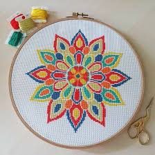 Maybe you would like to learn more about one of these? Mandala Cross Stitch Pattern Modern Pattern Pdf Diy Instant Download Free Shipping Cross Stitch Patterns Stitch Patterns Hand Embroidery Designs
