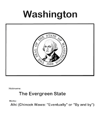 Wisconsin state flag coloring page. Washington State Flag Coloring Page Usa Coloring Pages Coloring Home