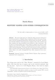 Statue of a camel and camel driver. Pdf Slippery Slopes And Other Consequences