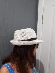 Fedora Hat Sun Hat Rafia Straw Hat Trilby Hat Woman Straw Etsy Sun Hats Fedora Summer Hats
