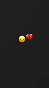 Zara Afreen Khan Emoji Wallpaper Broken Heart Wallpaper Emoji Wallpaper Iphone
