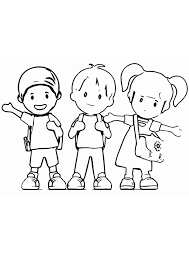 You'll find the famous mario and sonic, as well as characters from newer games like fortnite, angry birds, skylander. Coloring Pages School Going Kids Coloring Page