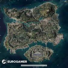 Pubg Erangel Map Vehicles Best Start Locations And Erangel Map Strategies Eurogamer Net Map Battle Royale Game City Photo