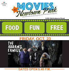 Start your halloween weekend with a movie in the park: Johns Creek Movie Night Returns To Newtown Park On Friday Oct 23