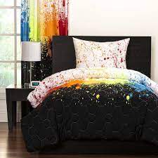 The set comes with 1 reversible comforter and 2 matching pillow shams (twin sets come with 1 sham) and. Crayola Cosmic Burst Comforter Set Twin Size Blanket Warehouse