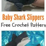 Shark Baby Slippers Free Crochet Pattern Cool Creativities