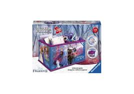 The finished puzzle measures 23 x 15 x 13cm when complete. Ravensburger 3d Puzzle Disney Frozen Ii Storage Box 216 Pieces 12122