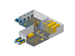 Customize your warehouse design by dragging and dropping elements within the grid. Warehouse Layout And Product Flow