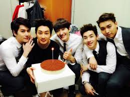 Before the official group name was released, they were known as super junior china. Eunhyuk Celebrates His Birthday With Super Junior M Members And Tiramisu Cake Eunhyuk Super Junior Heechul