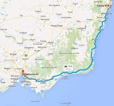 Sydney To Melbourne Coast Drive Part One Australia Travel Australia Melbourne Map