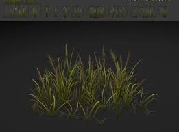 Grass Patch Textures For Games 3d Model Low Poly Animated Max Obj Fbx Jpg 676 500 3d Model Grass Textures Grass Patch