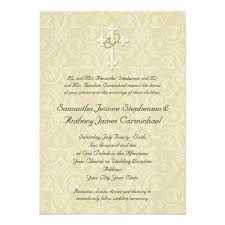 Maybe you would like to learn more about one of these? Golden Rings Cross Christian Wedding Invitations Zazzle Com In 2021 Christian Wedding Invitations Wedding Invitation Cards 50th Anniversary Invitations