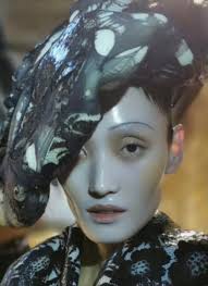 makeup @ maison margiela spring 2024 couture