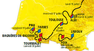 Le tour de france 2019 débute samedi 06 juillet et se dispute jusqu'à dimanche 28 juillet. Voici Le Trace Du Tour De France Qui Passera A Toulouse Les 17 Et 18 Juillet