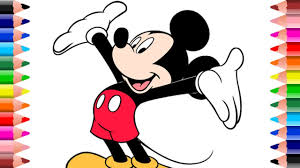 Mickey mouse and goofy have fun coloring this nice picture with mickey and his friend goofy! Mickey Mouse Coloring Book For Children Setoys Youtube