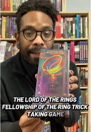 The Fellowship of the Ring: Trick Taking Game is Cameron’s board game pick  of the week