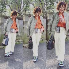 西山茉希 俺流ハロウィン 仮装はしないけどちゃっかりオレンジは着る派 オレンジシャツ westoveralls アウター christiandada makinishiyama 西山茉希 makinishiyama nishiy 西山茉希 オレンジ シャツ 着る