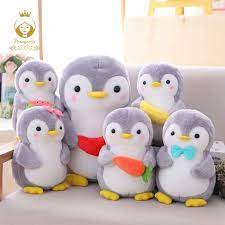 Cheap Stuffed Plush Animals Buy Directly From China Suppliers 1pcs 25 45cm Creative Hugging Fruit Penguin Kawaii Penguin Cute Stuffed Animals Plush Animals