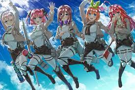 Go Toubun No Hanayome Season 2 On Instagram Sosangeo Gotoubunnohanayome X Attackoftitan Akun Dibuat Hanya Untuk Bersenang Senang Jangan Lupa Fo Instagram