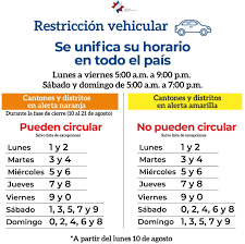 La restricción vehicular es una medida de gestión de la demanda de transporte usada para establecer prohibiciones a la circulación de diversas clases de vehículos, en cierto tiempo o en cierto lugar, y es utilizada principalmente dentro de las zonas urbanas o en situaciones de emergencia. A Partir De Hoy La Restriccion Vehicular Unifica Su Horario En Todo El Pais La Cual Aplica Tanto Para Las Zonas En Alerta Naranja Como Para Las Zonas En Alerta Amarilla Segun