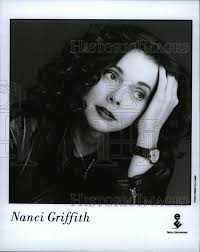 1993 Press Photo Entertainer Nanci Griffith Promotional