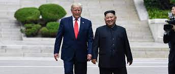 La cor�e du nord connait actuellement un de pire r�gime de son histoire qui a co�t� la vie a entre 2 et 3 millions des ses citoyens. Trump En Coree Du Nord Les Images D Un Jour Historique Le Point