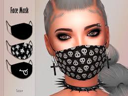 Zip file and place both of them into your sims 4 mods folder. Face Mask By Suzue At Tsr Sims 4 Updates