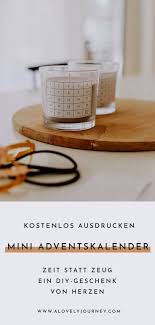 Diy Adventskalender Der Kostenlose Mini Kalender Zum Ausdrucken Adventkalender Adventskalender Zum Ausdrucken Adventskalender Diy