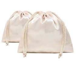 Diy Satin Fabric Drawstring Gift Bag Tutorial Linen Bag Drawstring Bag Diy Satin Bags