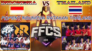 Free fire streamer showdown 2019 : Free Fire Indonesia Vs Thailand Ffcs 2020 Ratakan Thailand Youtube